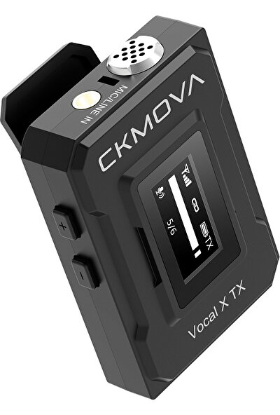 Ckmova Vocal x V2 2.4 Ghz Dahili Mikrofonlu Telsiz Mikrofon Seti