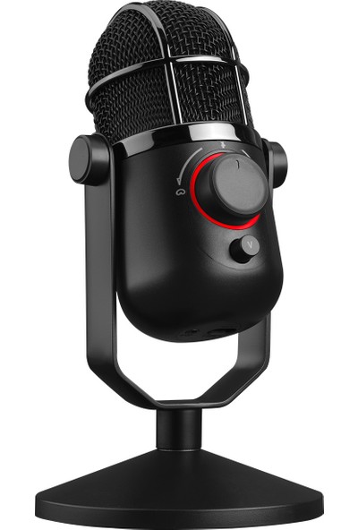 Thronmax M3PLUS Mdrıll Dome Plus Siyah USB 96KHZ 24BIT Hd 2tip Kayıt 3,5mm Ses Kontrol Ledli Mikrofon