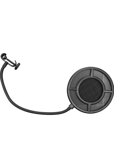 Thronmax P1 Proof-Pop Fılter Siyah 360° Ayarlı Pop Filtreli Metal Mesh Mikrofon Filtresi