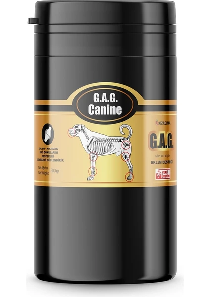 G.A.G. Canine Köpekler İçin Eklem Desteği 500 gr