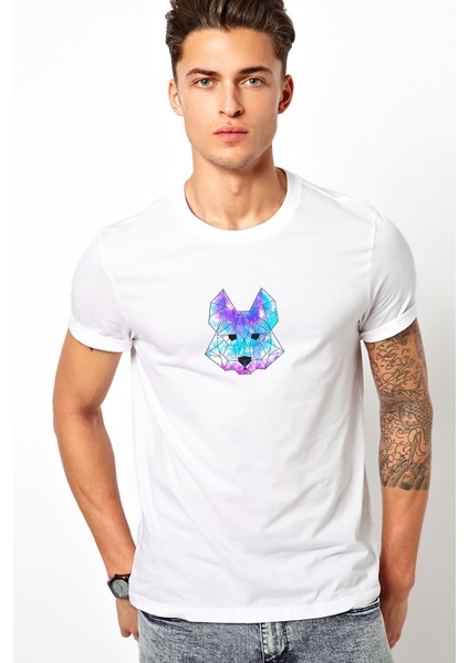 Avatan Plus Roblox Baskılı Beyaz Erkek Örme Tshirt