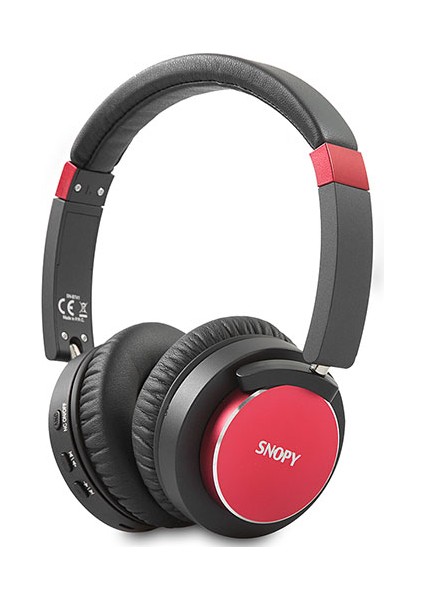 SN-BT41 Noise Cancelling Bluetooth Kulaklık - Kırmızı