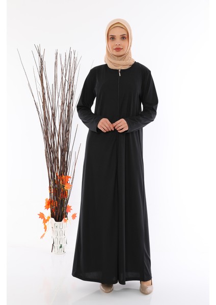 Fermuralı Namaz Elbisesi Ferace