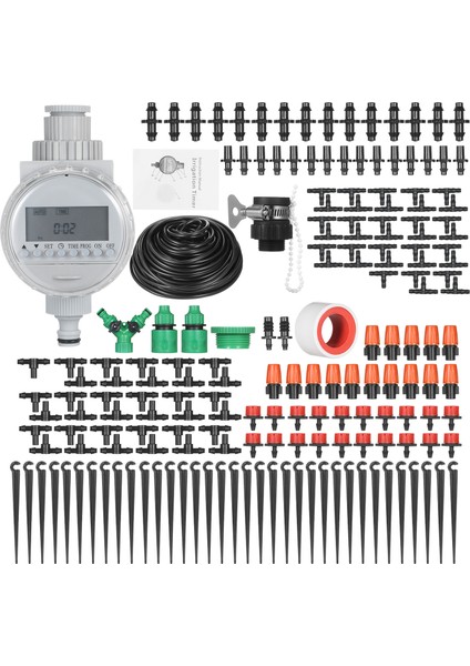 Bitki Sulama Damla Sulama Kiti Elektronik Otomatik