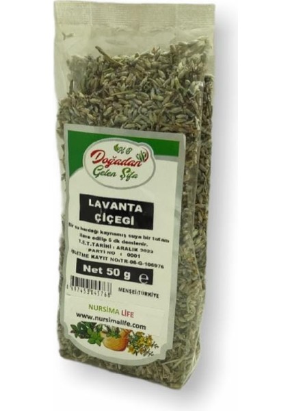 Lavanta Çiçeği 50GR