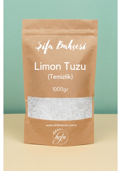 Limon Tuzu Temizlik Amaçlı 1 kg