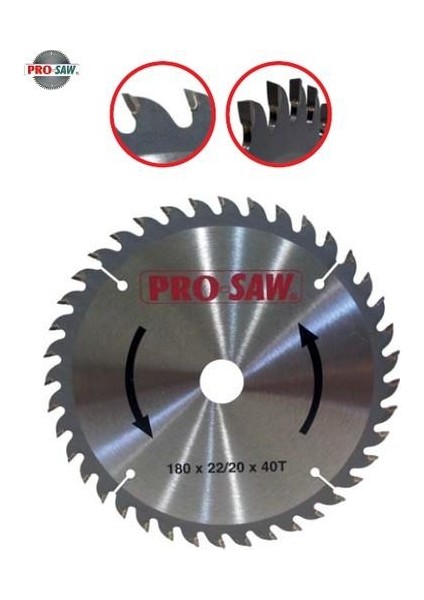 Prosaw 51209 Daire Sunta Testeresi 160X20/16MM 24 Diş