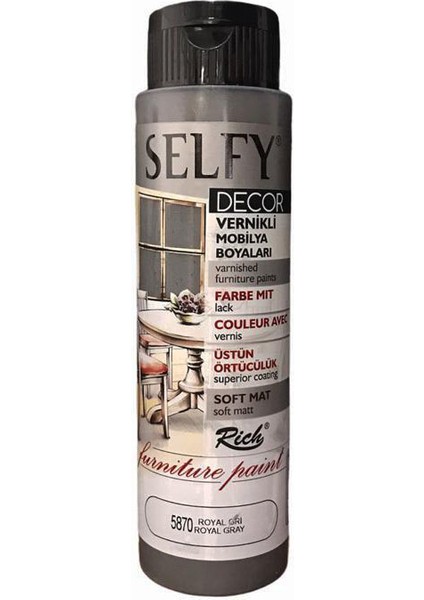 5870 Selfy Decor Royal Gri 500 cc