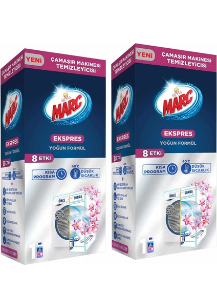Express Makine Temizleyici 250 ml x 2'li