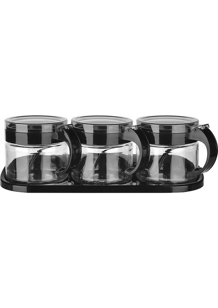 Standlı 3 Lü Baharat Seti - 300 Ml.