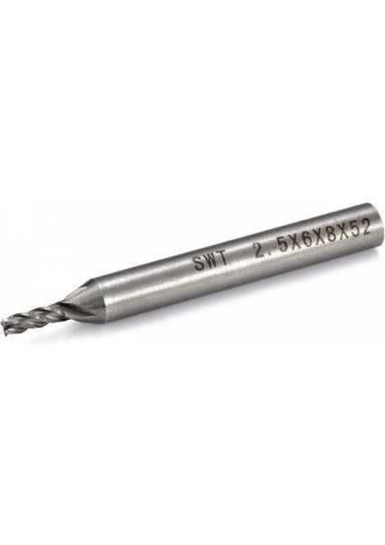 Hss Düz Shank 4 Flüt End Mill Cnc Matkap Ucu Seti 10 Adet