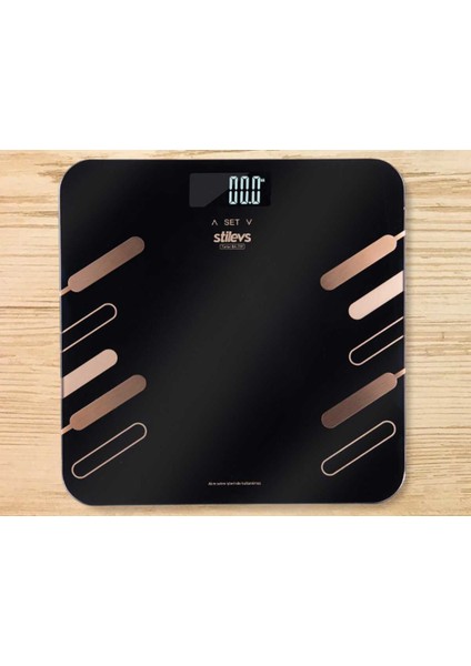 Tartar BA-739 Banyo Baskülü Siyah Gold