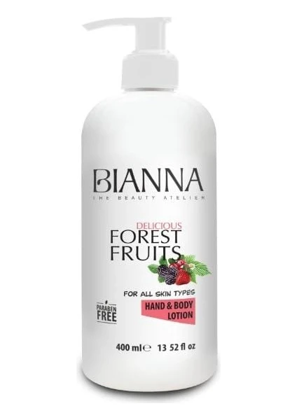 Delicious Forest Fruits Forr All Skin Types Hand&body Lotion 400ML