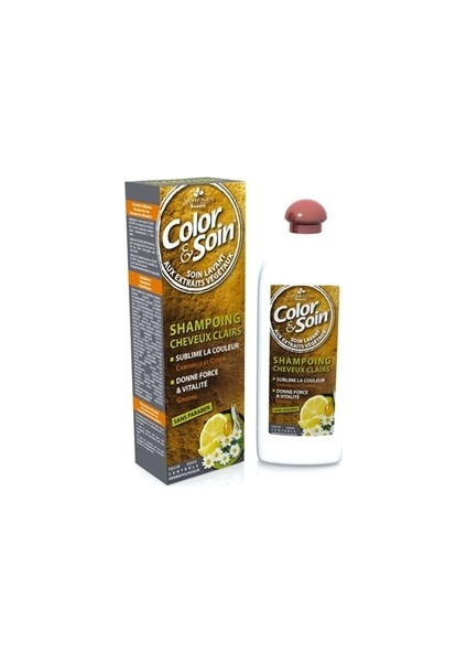 Tamamen Bitkisel Organik Açık Renk Saçlar Için Şampuan 250 ml