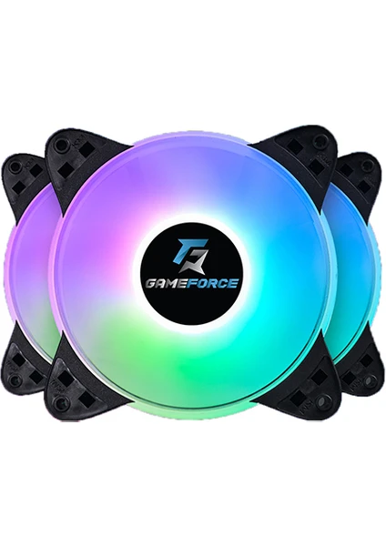 Gameforce Mıdlıght 3X120MM Sese Duyarlı A-Rgb Kasa Fanı