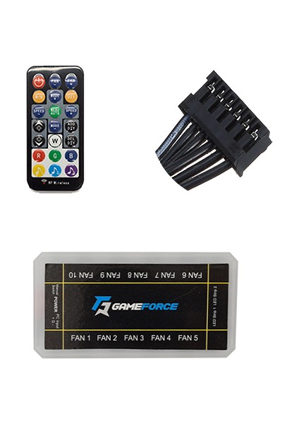 Dualrıng 4X120MM Sese Duyarlı A-Rgb Kasa Fanı modelleri