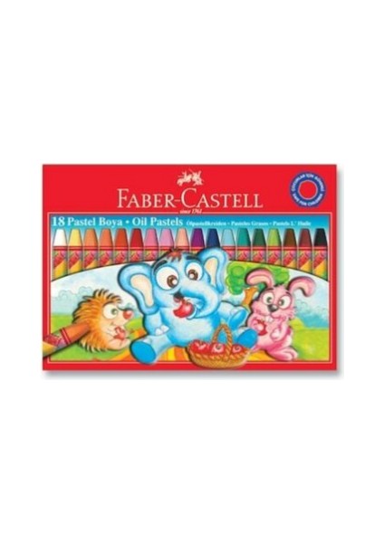 Pastel Boya Karton Kutu 18 Renk