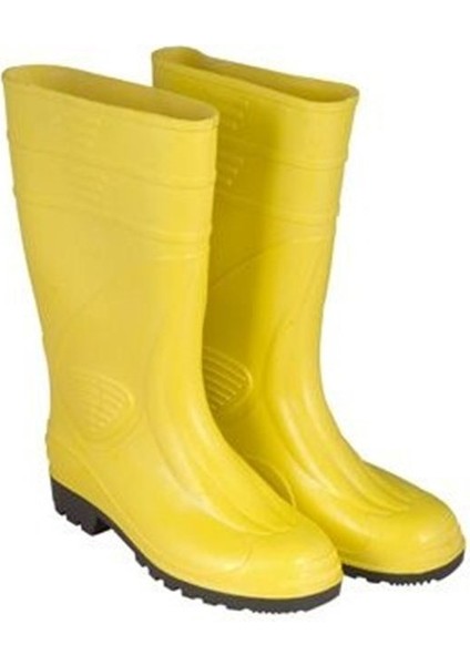 Su Geçirmez Gezer Kısa Sarı Çizme, 37 Numara