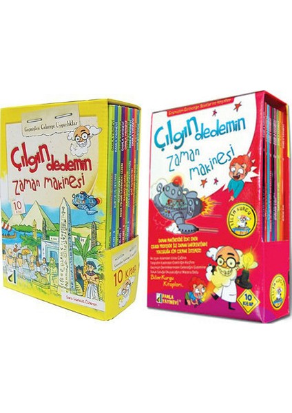 Çılgın Dedemin Zaman Makinesi Uygarlıklar - Çılgın Dedemin Zaman Makinesi - Bilim Kurgu 20 Kitap - Sara Gürbüz Özeren