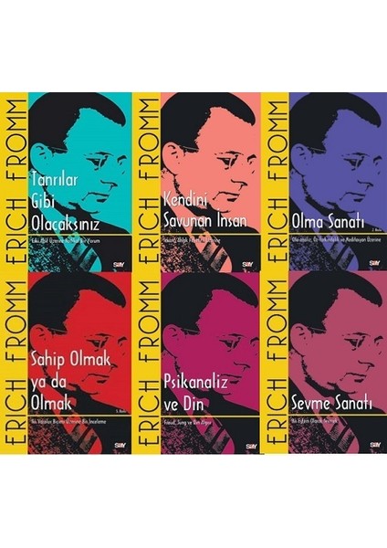 Psikanaliz ve Din - Sevme Sanatı - Tanrılar Gibi Olacaksınız 6 Kitap - Erich Fromm