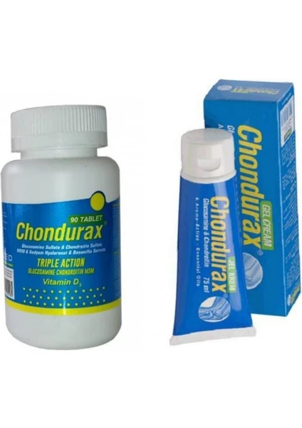 Triple Action 90 Tablet + Chondurax Jel 75ML