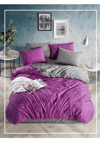 Ranforce Light Mor Dream Nevresim Takımı | Çift Kişilik