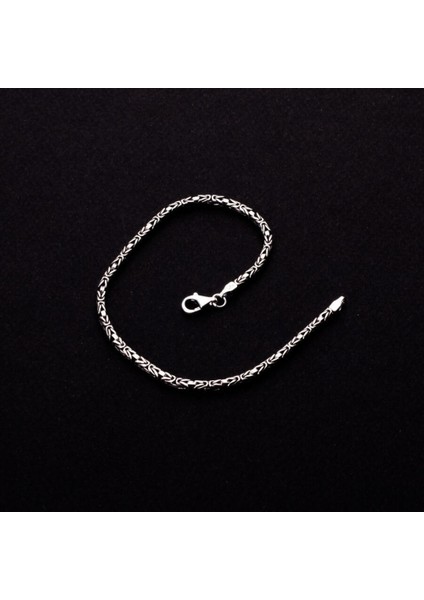 3,5mm-9,5 gr Kral Zincir Gümüş Bileklik fiyatları