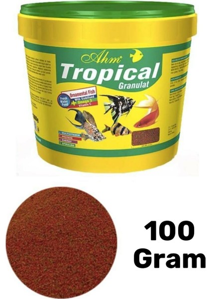 Tropical Granulat 100 gr Lepistes Melek Tetra Balık Yemi