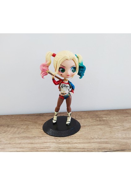 Harley Quinn Figür Oyuncak Masaüstü Süsü Biblo 15 cm