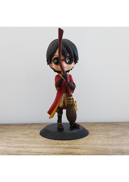 Harry Potter Süpürgeli Figür Oyuncak Masaüstü Süsü Biblo 15 cm