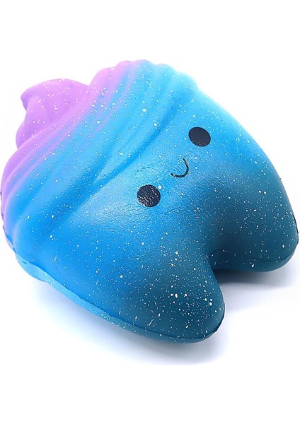 Hd Marketim Sevimli Yavaş Yükselen Squishy Galaxy Diş Rahatlatıcı Oyuncak Çanta Süsü Anahtarlık