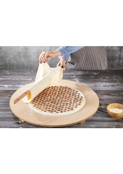 Büyük Mantı Kalıbı 40 cm. Mantı Kesme Aparatı Mantı Yapma Aparatı fırsatları