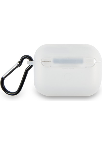 Apple Airpods Pro Renkli ve Askılı Silikon Kılıf - Şeffaf