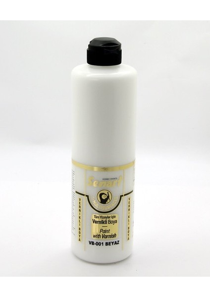 Multisurface Tüm Yüzeyler Için Vernikli Boya VB-001 Beyaz 500 ml