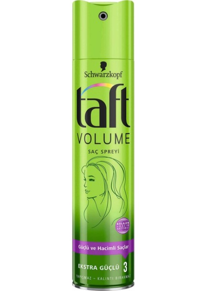 Saç Spreyi Volume 3 Ekstra Güçlü 250 Ml.
