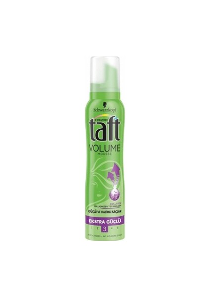 Köpük Volumen 3 Numara Ekstra Güçlü 150 Ml.
