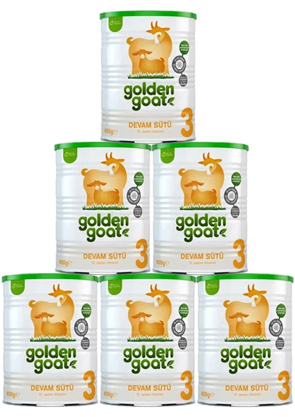 Golden Goat 3 Keçi Devam Sütü 400 gr - 6 Adet