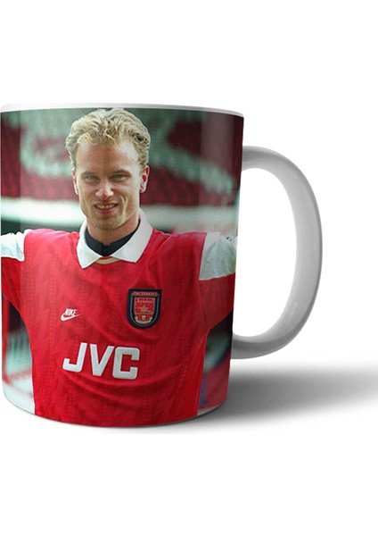 Dennis Bergkamp Arsenal Henry Kupa Bardak Model 1
