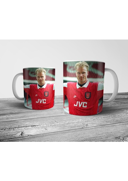 Dennis Bergkamp Arsenal Henry Kupa Bardak Model 1