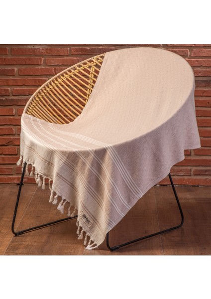 Pamuk Peştemal Banyo Plaj Havlusu, 180X90CM, 450GR, Fıstık peştemal