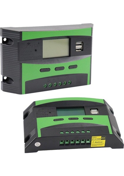 ST-C1220 12-24 Volt 20 Amper Akü Şarj Cihazı (2 USB Girişli 5V-2.1A)