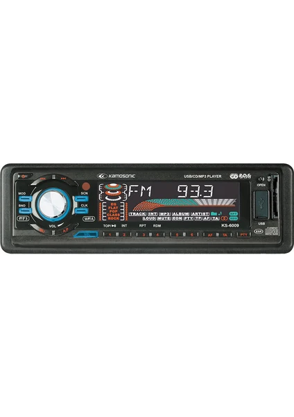 KS-6009 Cd-Usb-Sd-Fm Oto Teyp