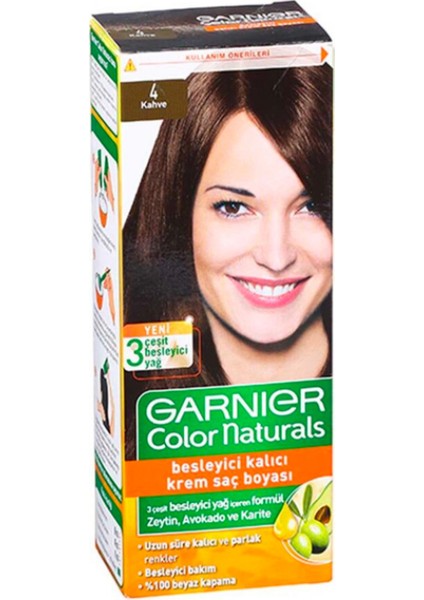 Color Naturals 4.0 - Kahve Saç Boyası