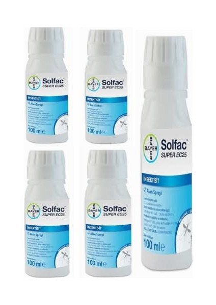 Solfac Ec 25 100 ml x 5'li