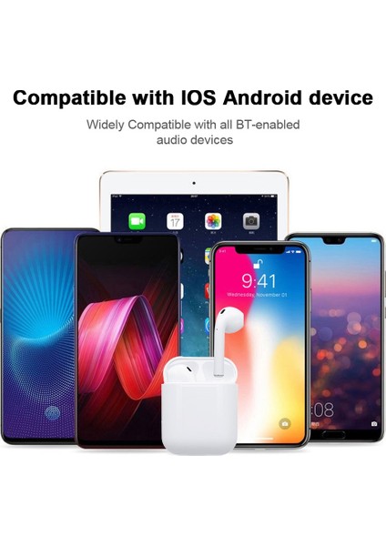 I12 Tws Bluetooth Kulaklık Tws Kulaklık (Yurt Dışından)