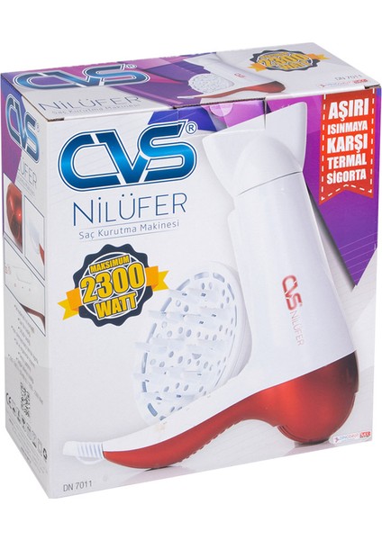 DN7011 Nilüfer Saç Kurutma Makinesi Gold 2300W fiyatları