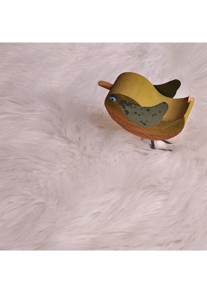 Soft Peluş Kuzu Postu Beyaz modelleri