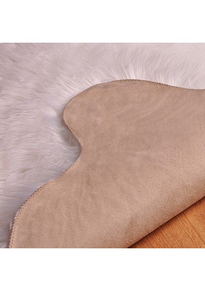 Soft Peluş Kuzu Postu Beyaz indirimleri