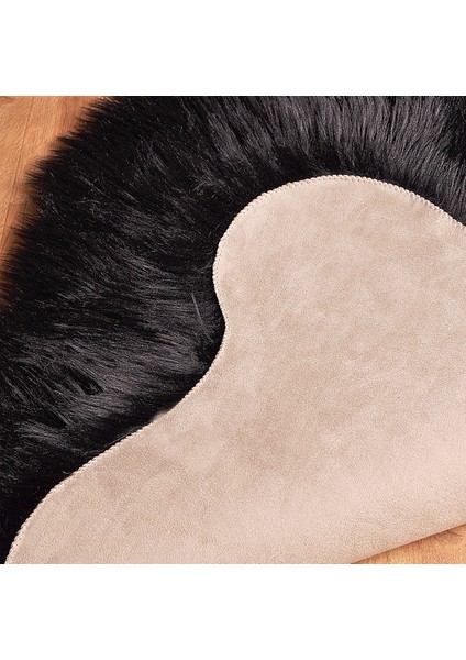 Soft Peluş Kuzu Postu Siyah indirimleri