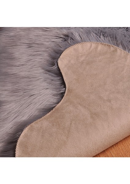 Soft Peluş Kuzu Postu Gri indirimleri